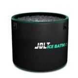 Bain froid Jolt Ice Bath+ en tissu double paroi, bassin rond de 440 litres