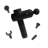 Pistolet de massage Jolt Bolt+ vu de trois quarts sur fond blanc